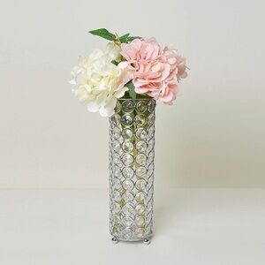 Elegant Designs HG1011-CHR Elipse Decorative Crystal Centrepiece